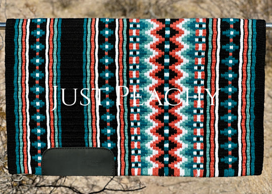 Just Peachy Western Show Blanket ~ The 2.0 Kaycee #0049