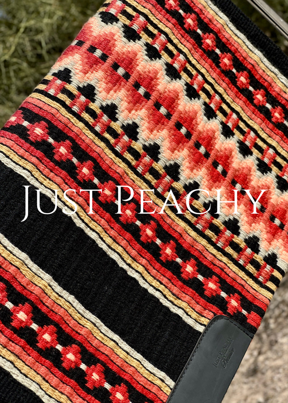 Just Peachy Western Show Blanket ~ The 2.0 Kaycee #009