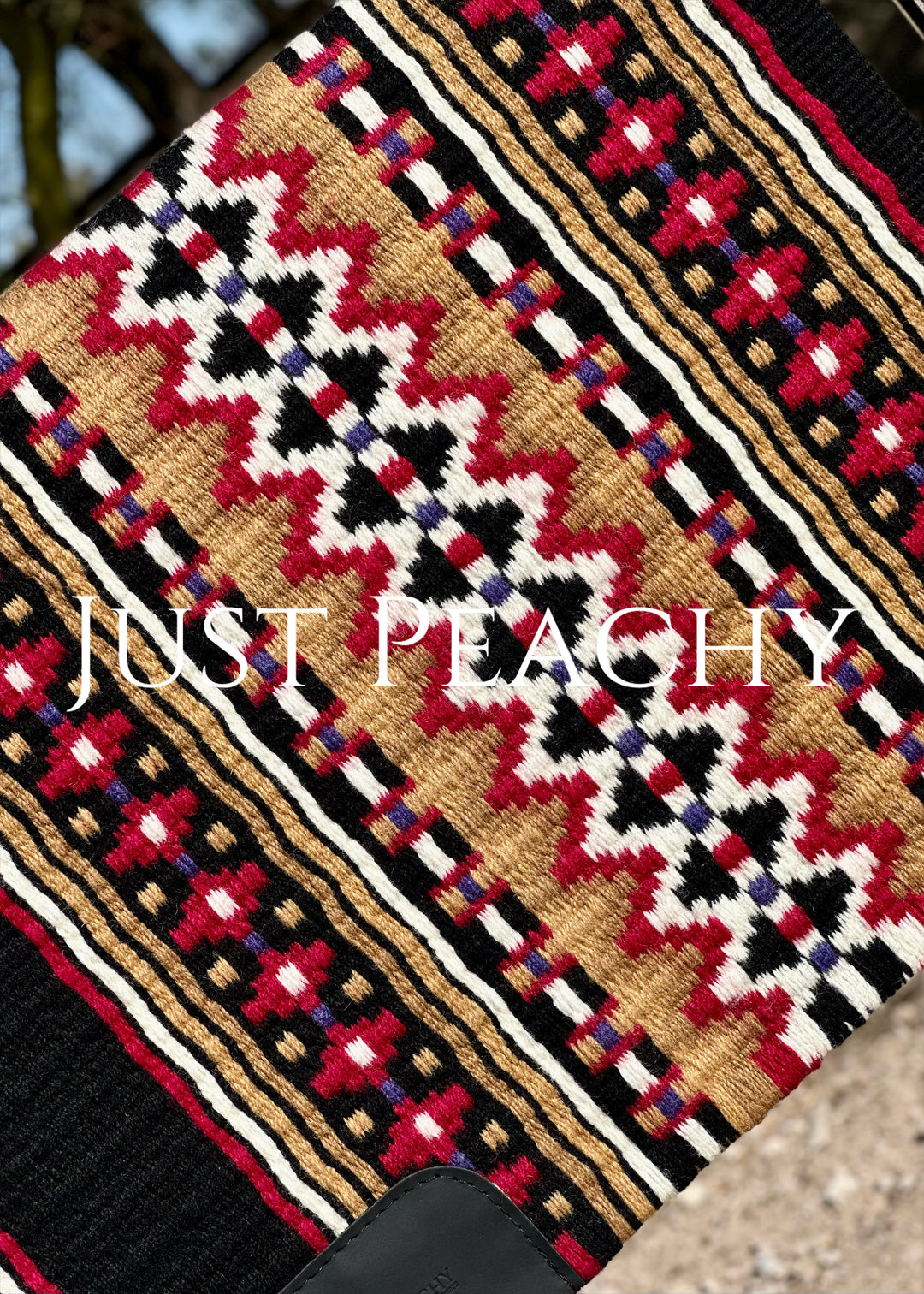 Just Peachy Western Show Blanket ~ The 3.0 Kaycee #0015