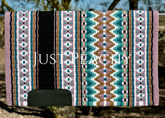 Just Peachy Western Show Blanket ~ The 3.0 Kaycee #0013