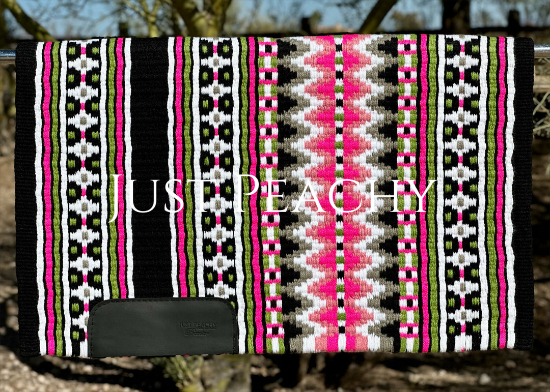 Just Peachy Western Show Blanket ~ The 3.0 Kaycee #0006