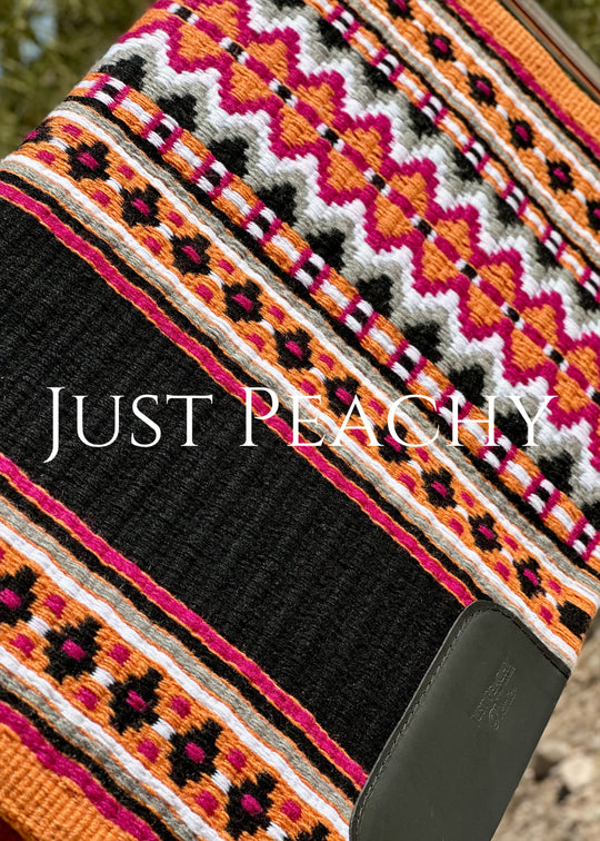 Just Peachy Western Show Blanket ~ The 3.0 Kaycee #008