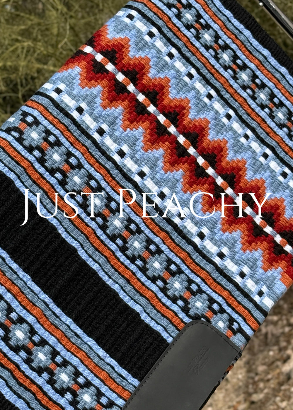 Just Peachy Western Show Blanket ~ The 3.0 Kaycee #0010