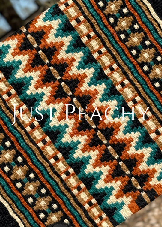 Just Peachy Western Show Blanket ~ The 3.0 Kaycee #0011