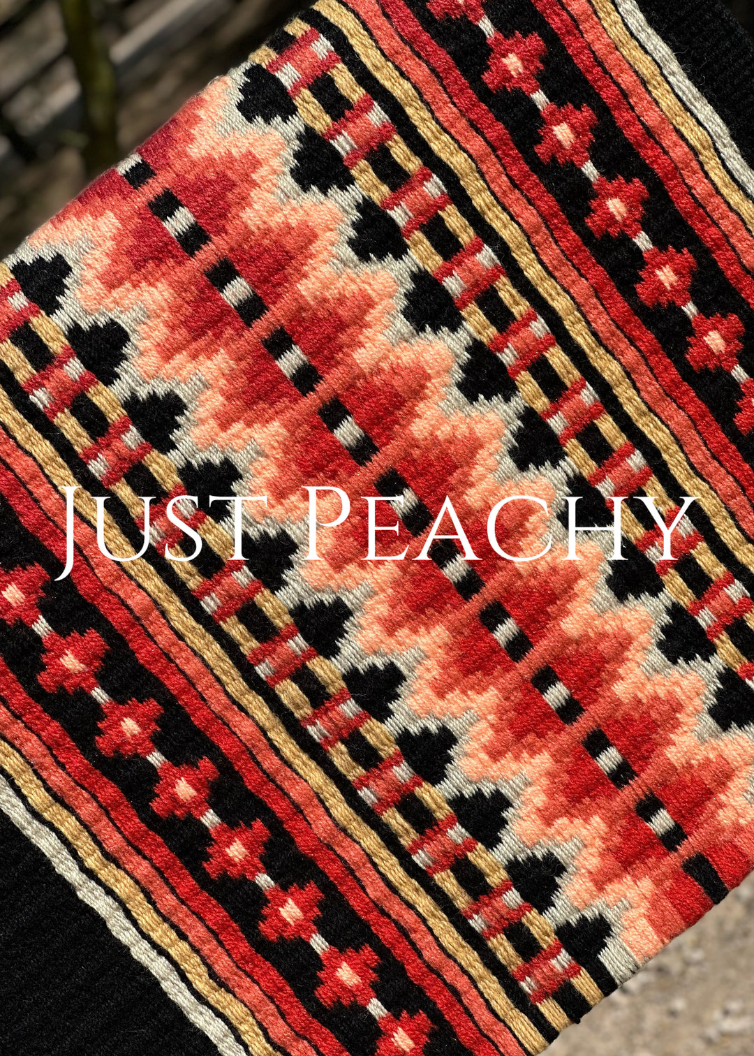 Just Peachy Western Show Blanket ~ The 2.0 Kaycee #009