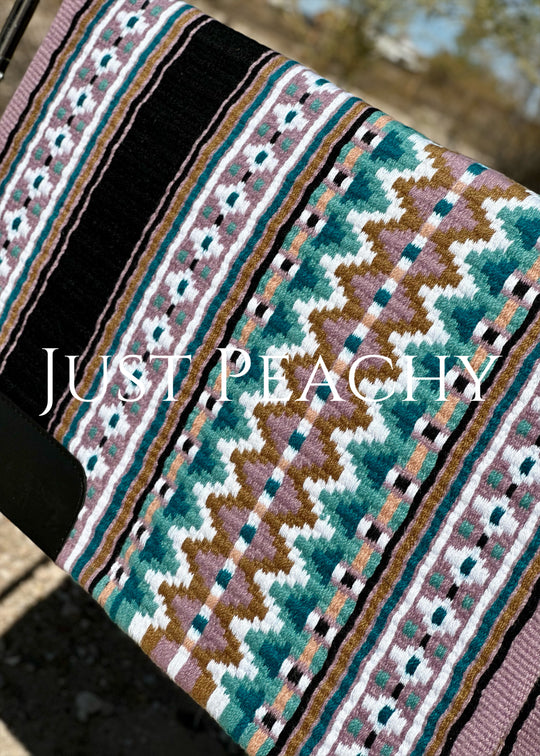 Just Peachy Western Show Blanket ~ The 3.0 Kaycee #0013