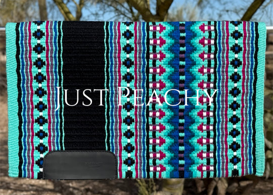 Just Peachy Western Show Blanket ~ The 2.0 Kaycee #0020A