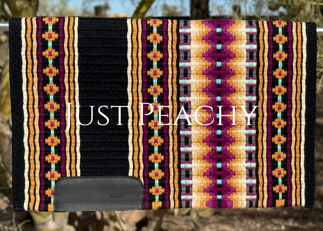 Just Peachy Western Show Blanket ~ The 2.0 Kaycee #937A