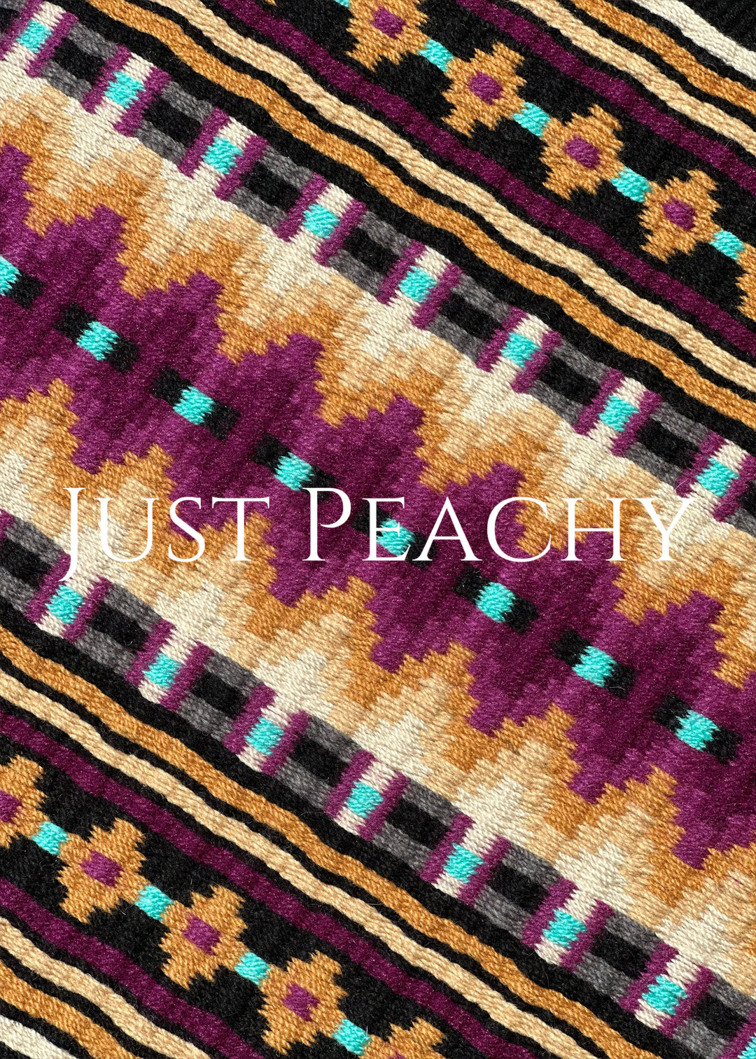 Just Peachy Premier Western Show Blanket ~ The 2.0 Kaycee #937A