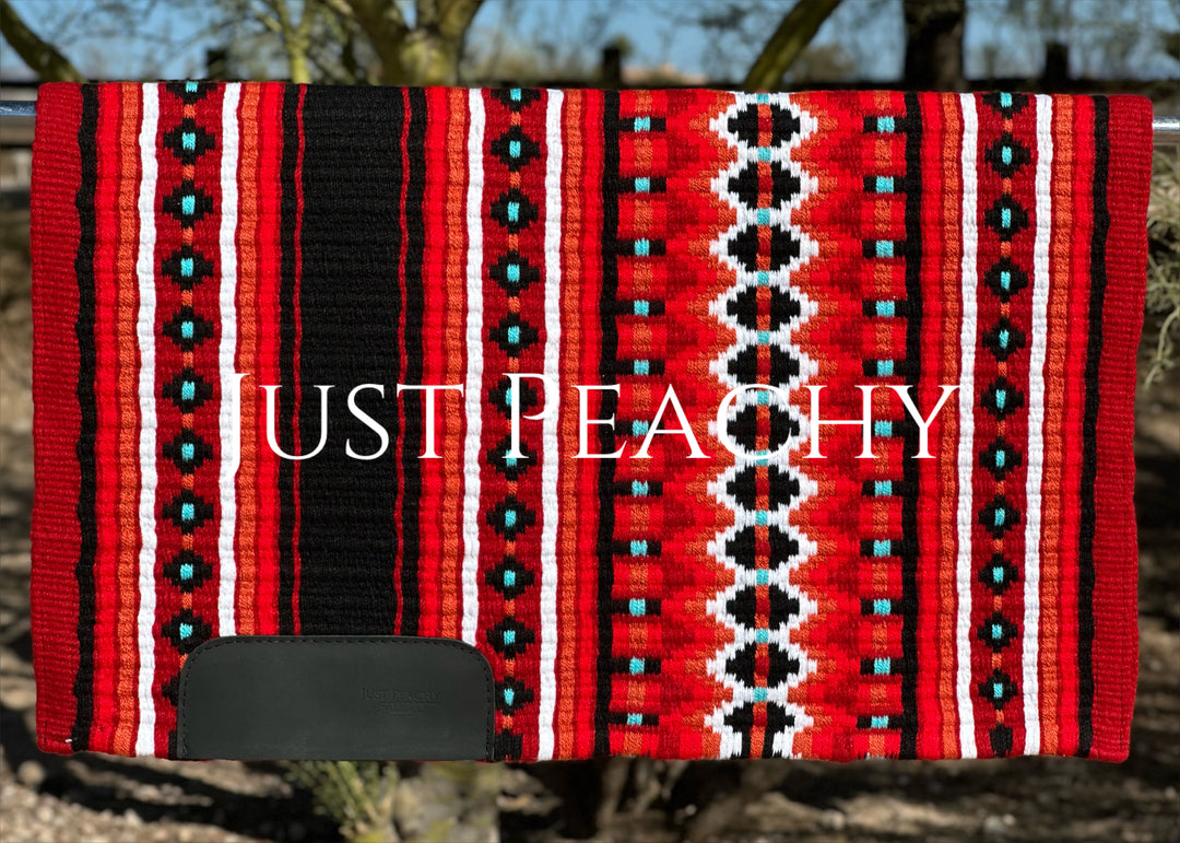 Just Peachy Western Show Blanket ~ The 2.0 Kaycee #0021C