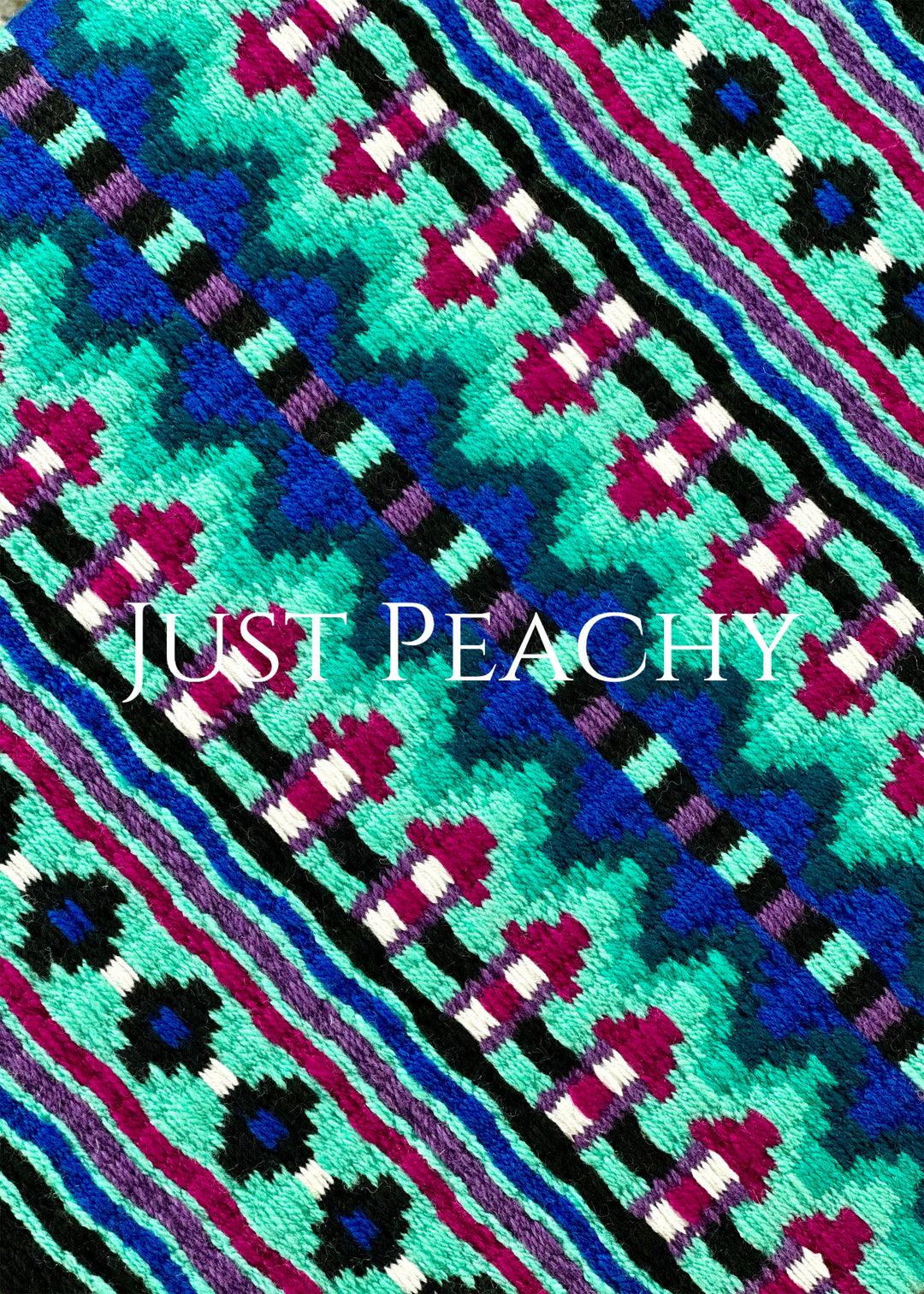 Just Peachy Premier Western Show Blanket ~ The 2.0 Kaycee #0020A